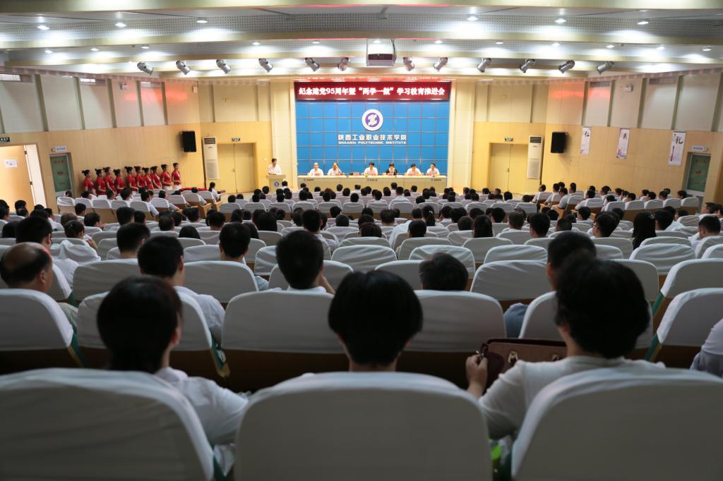 我院隆重召开纪念建党95周年暨“两学一做”推进会